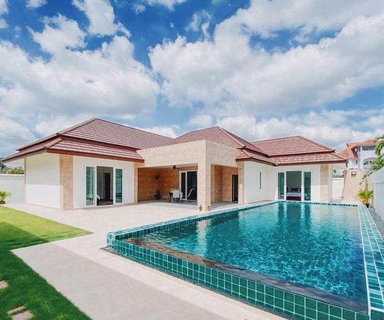 EP0050 | 3-BR Private Pool Villa for Sale in Huay Yai, Pattaya