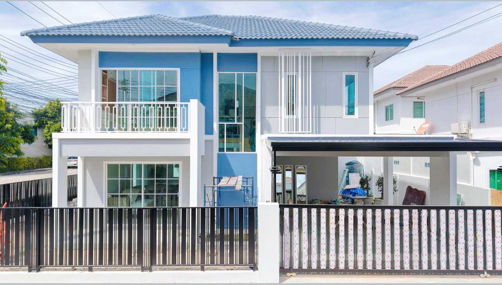 House for Sale on Chaiyapruek 2, Jomtien-1 EP0033 | 3-BR House for Sale on Chaiyapruek 2, Jomtien