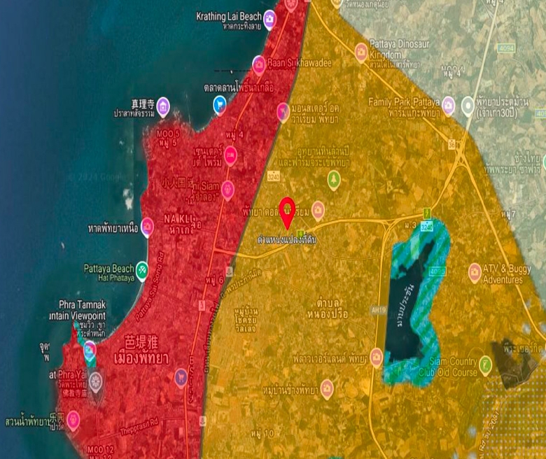 EP0009 | Land for Sale in East Pattaya – Orange Zone