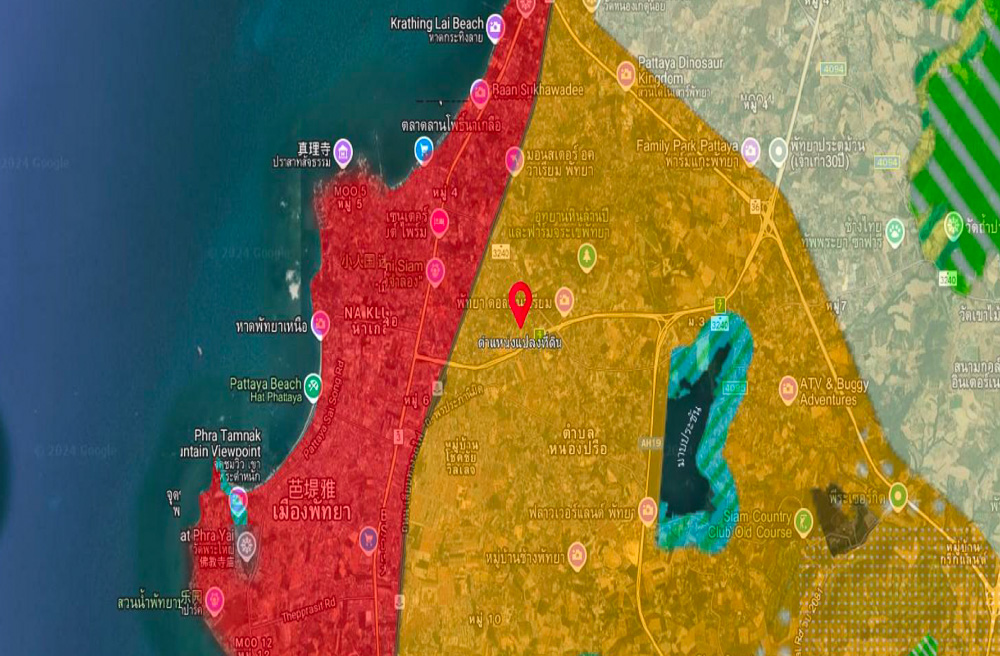 EP0009 | Land for Sale in East Pattaya – Orange Zone