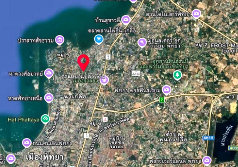 EP0248 | Prime Commercial Land for Sale in Naklua, Pattaya