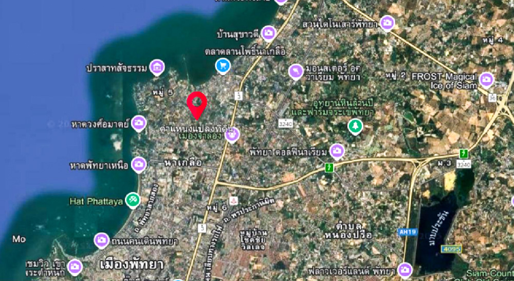 EP0248 | Prime Commercial Land for Sale in Naklua, Pattaya