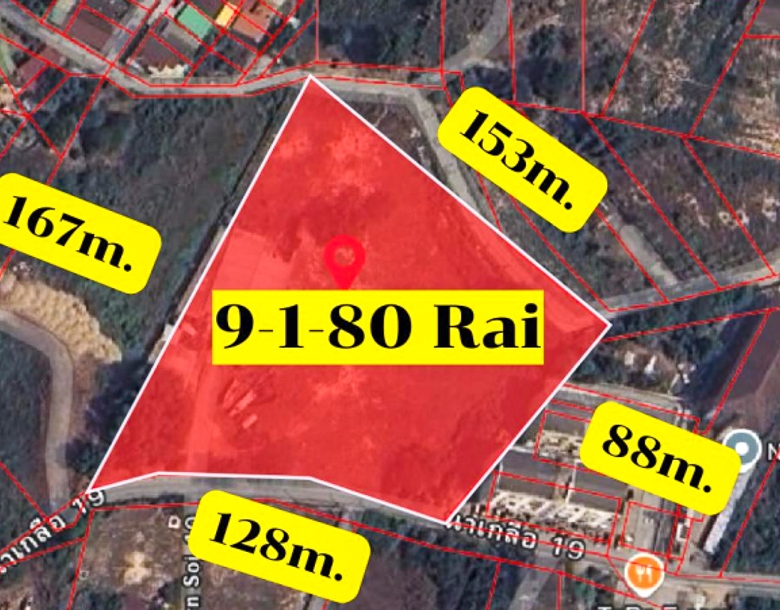 EP0248 | Prime Commercial Land for Sale in Naklua, Pattaya
