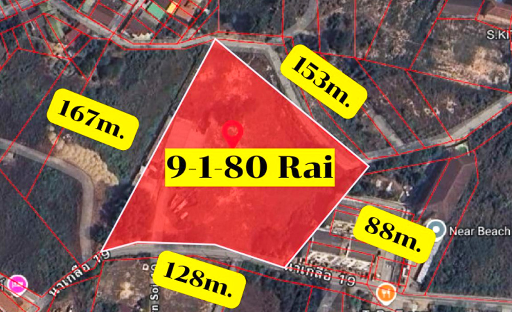 EP0248 | Prime Commercial Land for Sale in Naklua, Pattaya