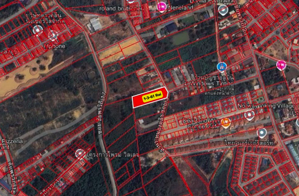 EP0012 | Land for Sale in Nong Yai, Pattaya – Orange Zone