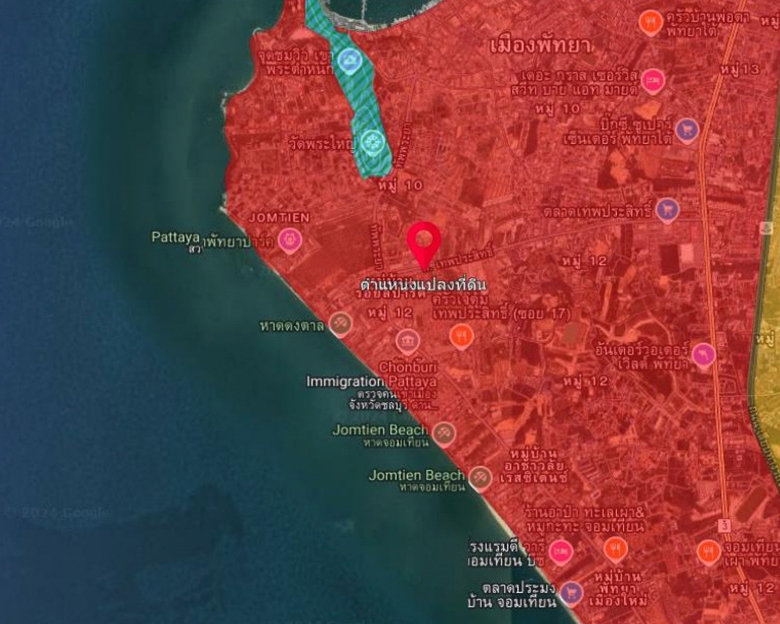 EP0013 | Land with Wide Frontage on Thepprasit, Pattaya