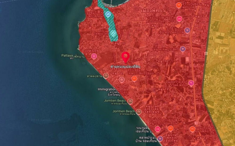 Land with Wide Frontage on Thepprasit-5 EP0013 | Land with Wide Frontage on Thepprasit, Pattaya