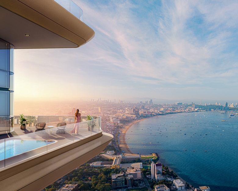 Once Wongamat Pattaya | Luxury High-Rise Condo for Sale