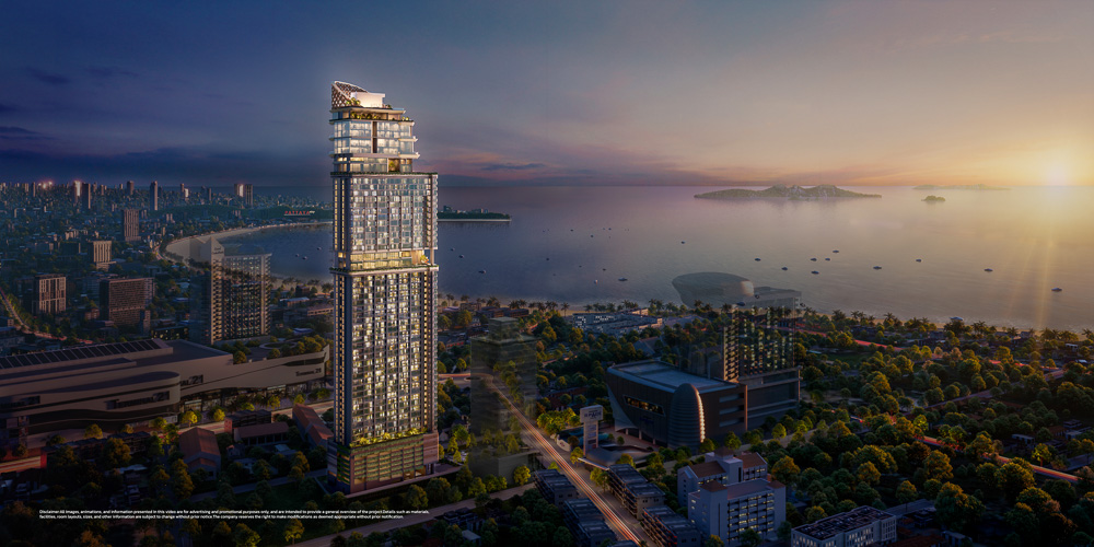 Once Wongamat Pattaya-9 Once Wongamat Pattaya | Luxury High-Rise Condo for Sale