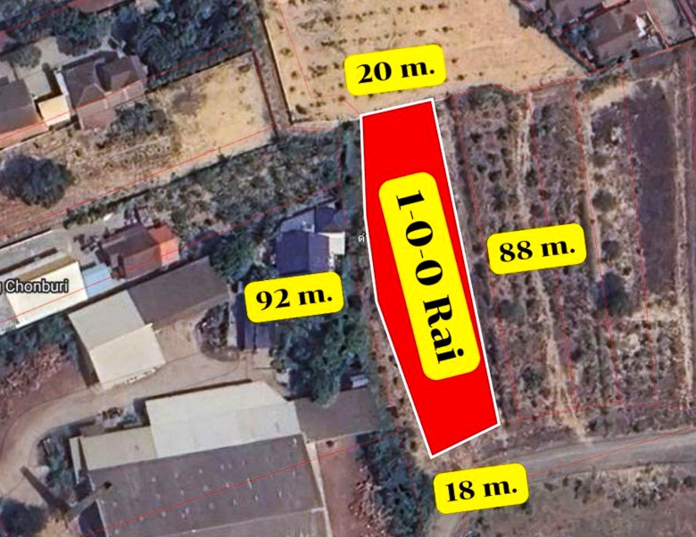 EP0015 | Prime 1-Rai Development Land for Sale in Huay Yai