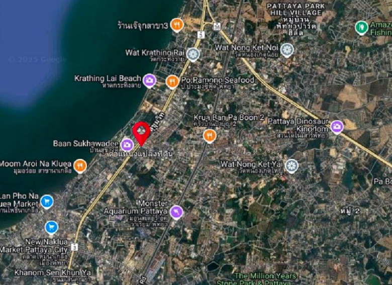 EP0249 | Premium Commercial Land for Sale in Naklua, Pattaya
