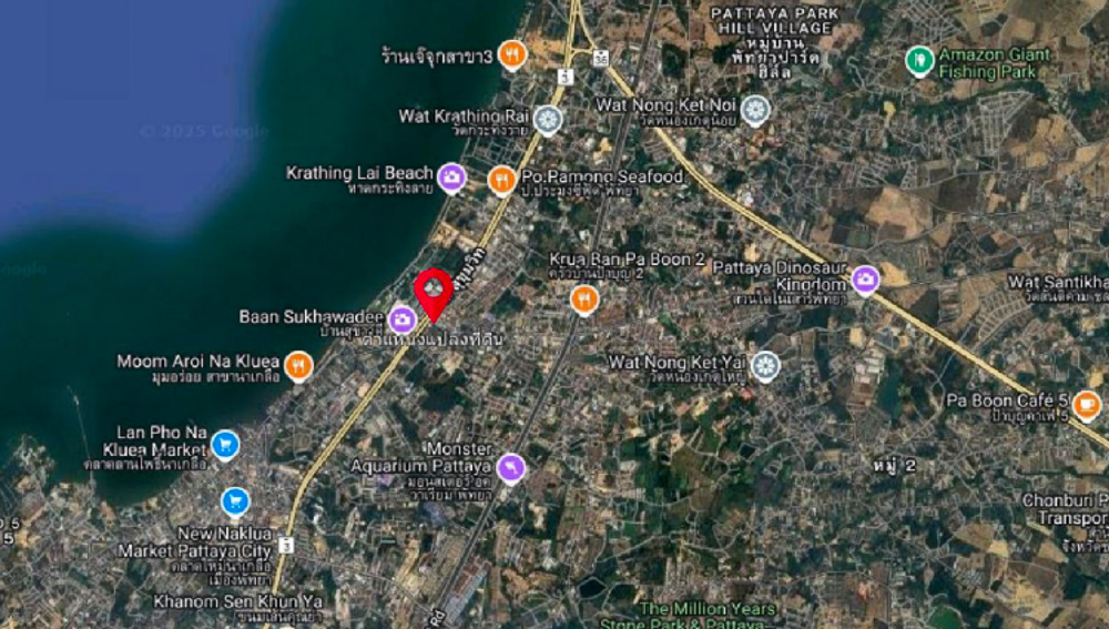 Prime Commercial Land for Sale in Naklua-1 EP0249 | Premium Commercial Land for Sale in Naklua, Pattaya
