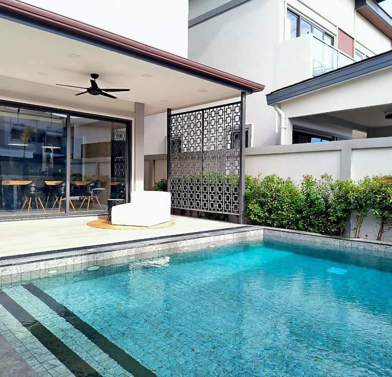 EP0016 | Zensiri Midtown Villas South Pattaya | Luxury 3BR Villa for Sale