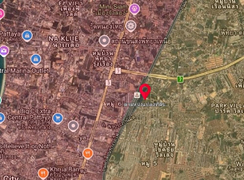 EP0138 | 1-Rai Railway Parallel Road Land for Sale