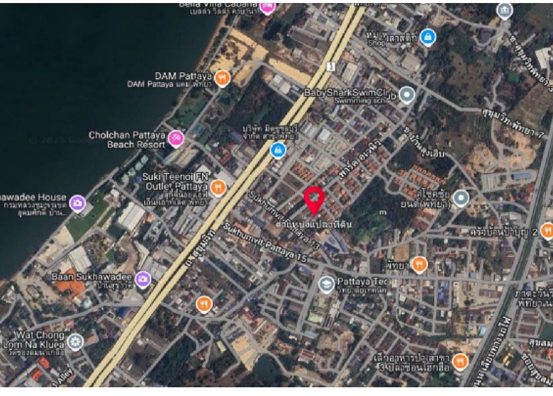 EP0088 | 1.5-Rai Development Land for Sale in Pattaya