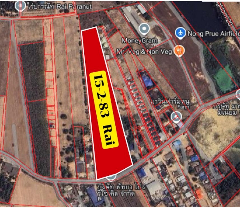 EP0128 | 15-Rai Land for Sale in Toongklom-Talman