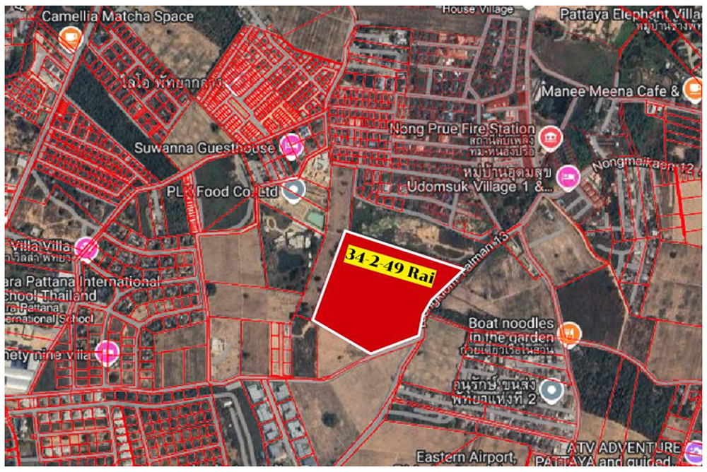 EP0129 | 34-Rai Land for Sale in Toongklom-Talman