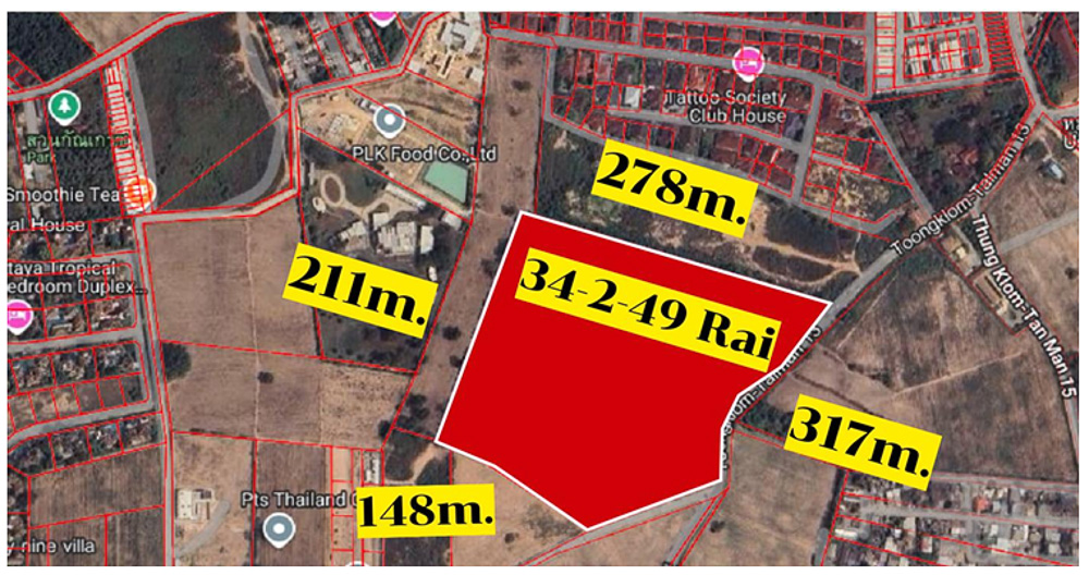 EP0129 | 34-Rai Land for Sale in Toongklom-Talman