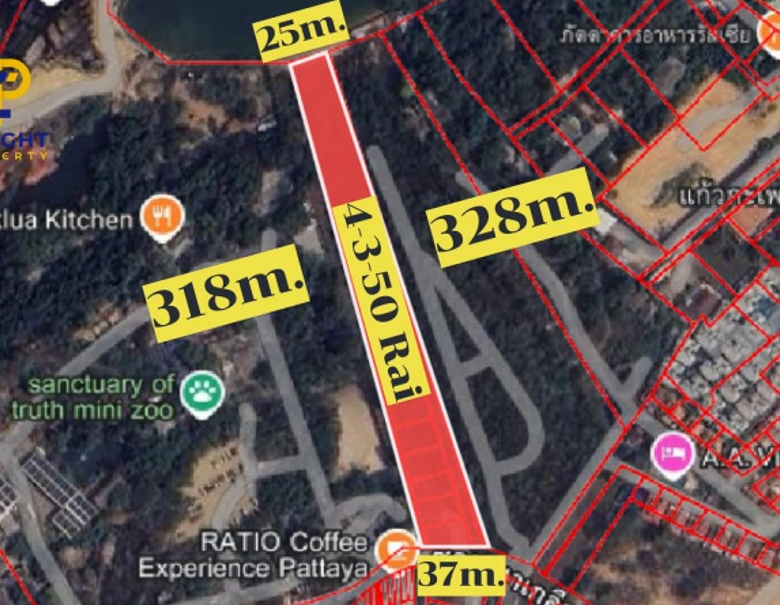EP0311 | Beachfront Land for Sale in Naklua, Pattaya