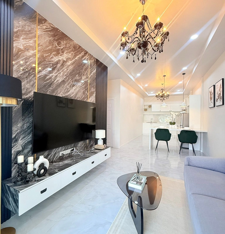EP0208 | Cozy 2-BR Home for Sale in Eakmongkol 4 Khao Talo