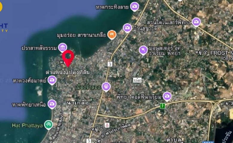 EP0308 | 2.5-Rai Red-Zone Land for Sale in Naklua