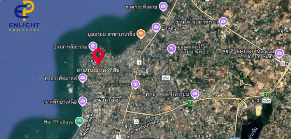 EP0308 | 2.5-Rai Red-Zone Land for Sale in Naklua