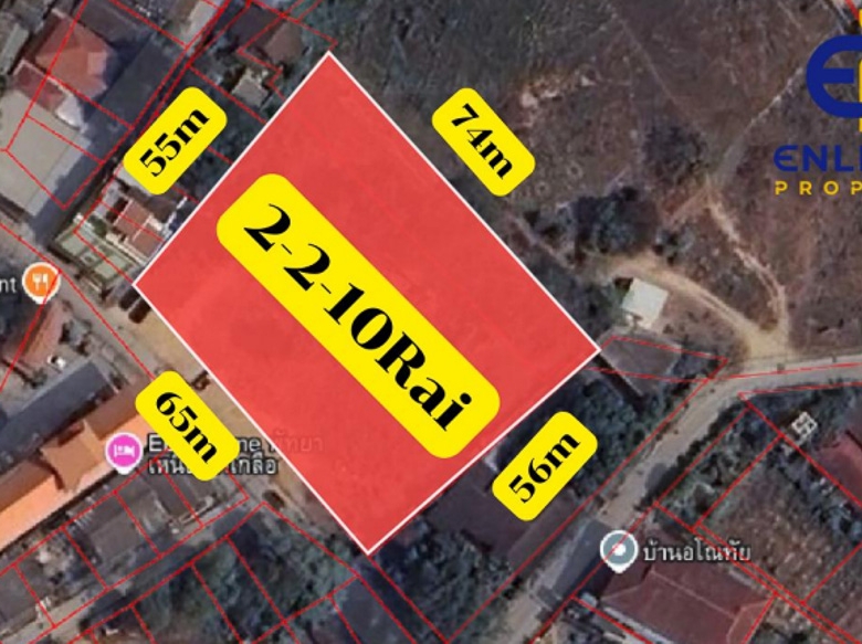 EP0308 | 2.5-Rai Red-Zone Land for Sale in Naklua