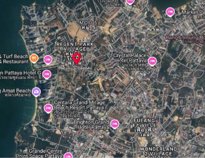 EP0082 | Prime 856 Sq.m. Land for Sale in Naklua, Pattaya