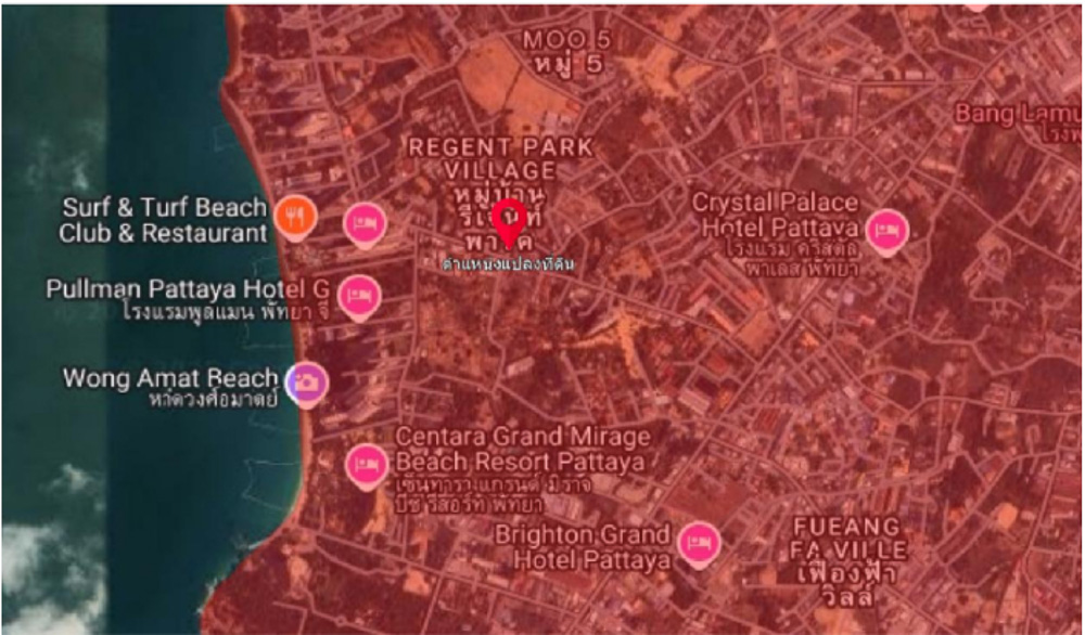 Land for Sale in Naklua, Pattaya-2 EP0082 | Prime 856 Sq.m. Land for Sale in Naklua, Pattaya