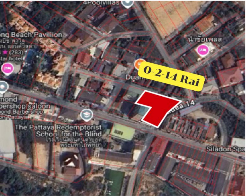 Land for Sale in Naklua, Pattaya-3 EP0082 | Prime 856 Sq.m. Land for Sale in Naklua, Pattaya