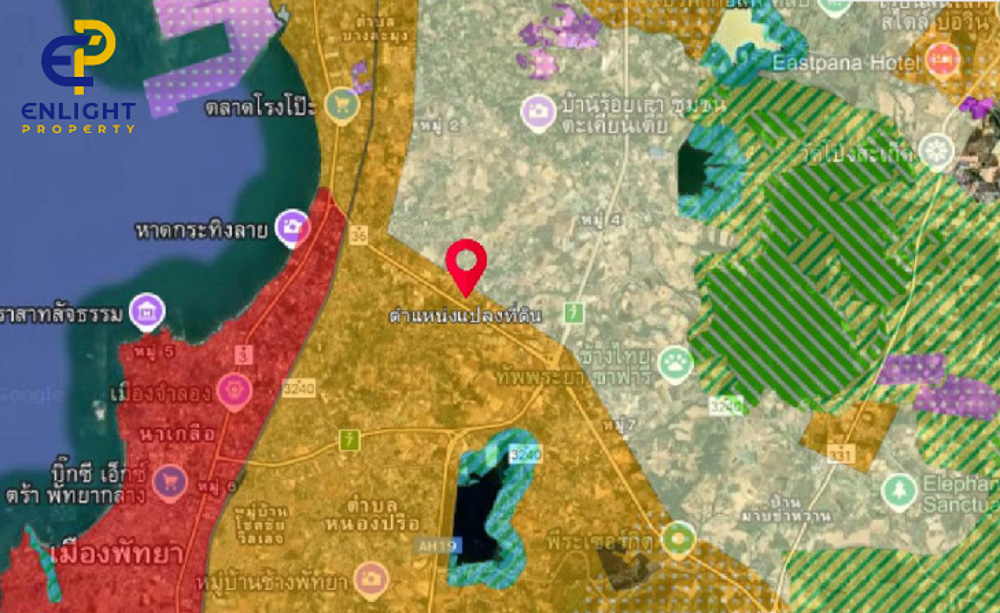 Land for Sale in Nong Pla Lai-2 EP0313 | Land for Sale in Nong Pla Lai | East Pattaya