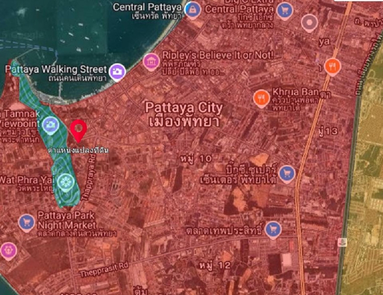 EP0153 | Land for Sale in Pratumnak, Pattaya