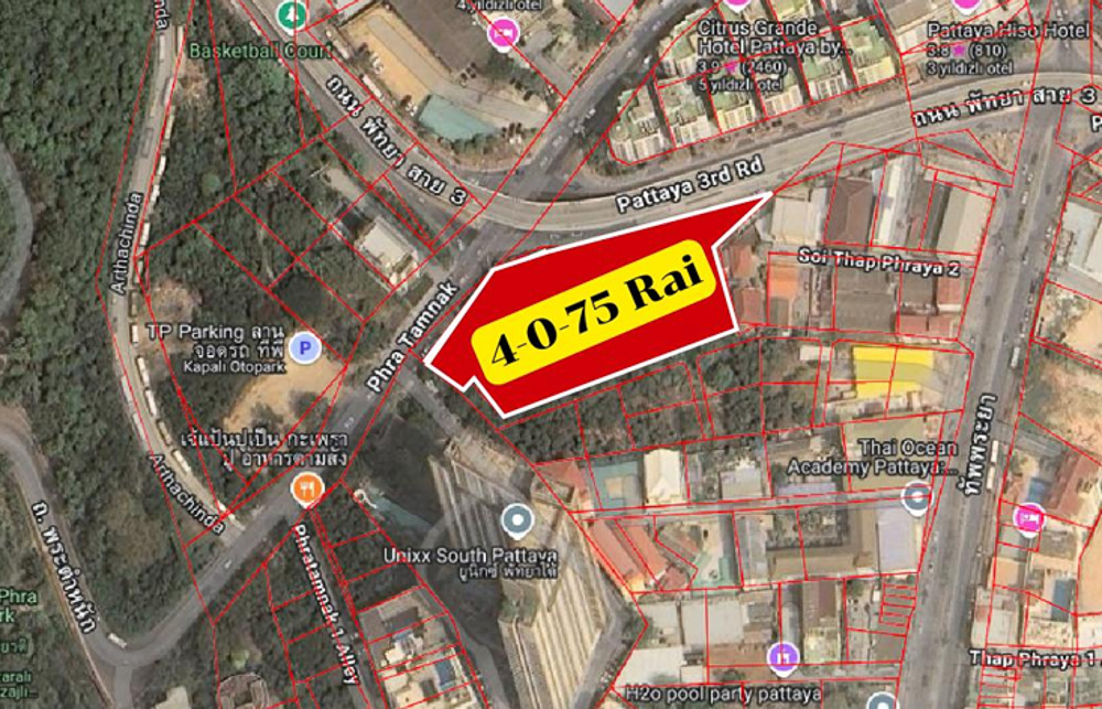 Land for Sale in Pratumnak Pattaya-3 EP0153 | Land for Sale in Pratumnak, Pattaya