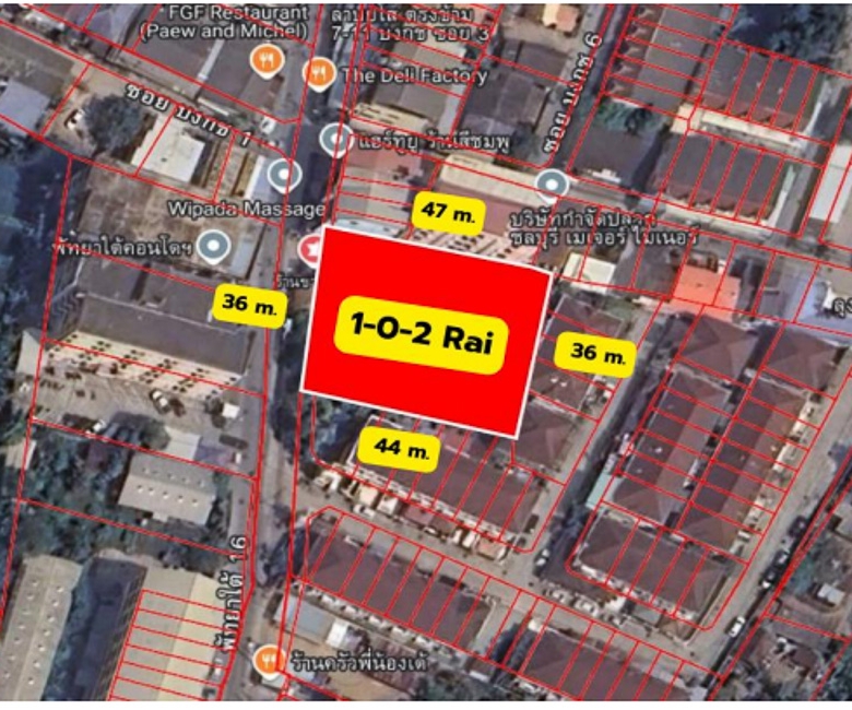EP0065 | Commercial Red Zone Land for Sale in South Pattaya
