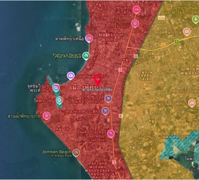 EP0065 | Commercial Red Zone Land for Sale in South Pattaya
