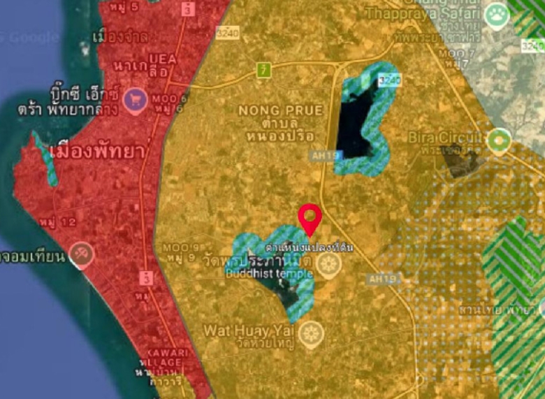 EP0303 | 1-Rai Red-Zone Land for Sale in Toongklom-Talman