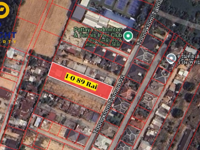 EP0303 | 1-Rai Red-Zone Land for Sale in Toongklom-Talman