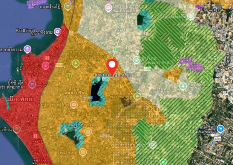 EP0204 | Prime 0.6-Rai Land for Sale near Mabprachan Lake