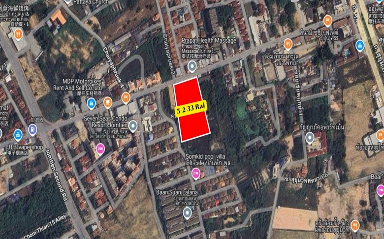 EP0040 | Land for Sale on Chaiyapruek, Jomtien
