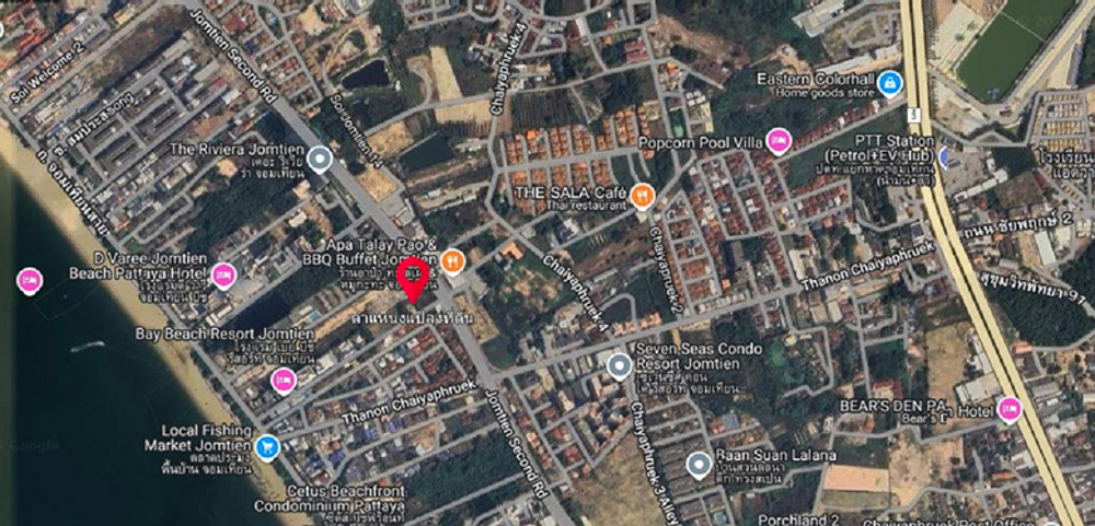Land for Sale on Jomtien Second Road-1 EP0150 | Land for Sale on Jomtien Second Road
