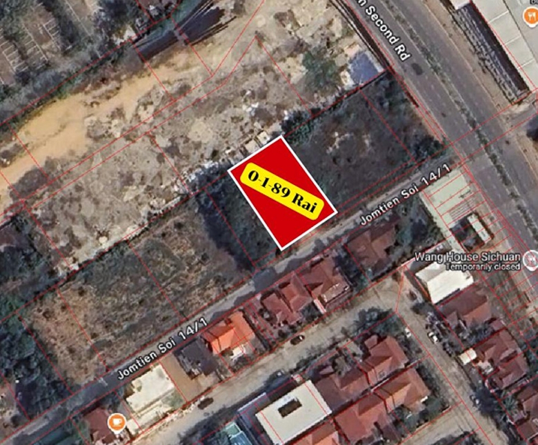 EP0150 | Land for Sale on Jomtien Second Road