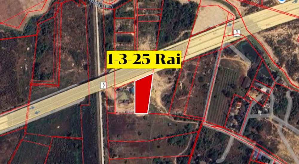 Prime 1.8-Rai Land for Sale in Huay Yai-3 EP0218 | Prime 1.8-Rai Land for Sale in Huay Yai