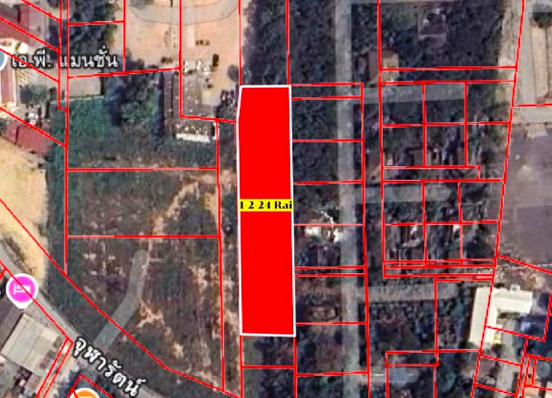 EP0214 | Commercial Red Zone Land for Sale in Pattaya