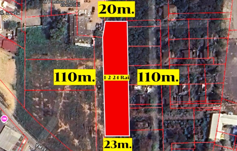 EP0214 | Commercial Red Zone Land for Sale in Pattaya