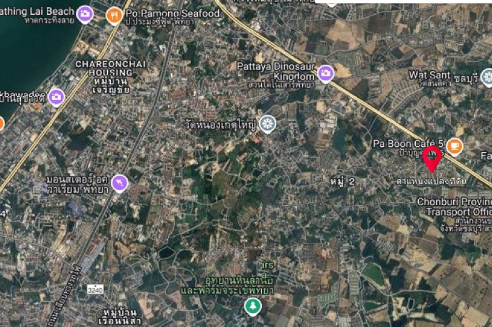 5-Rai Land Plot-1 EP0134 | 5-Rai Land Plot for Sale in Mab Bon, Pattaya