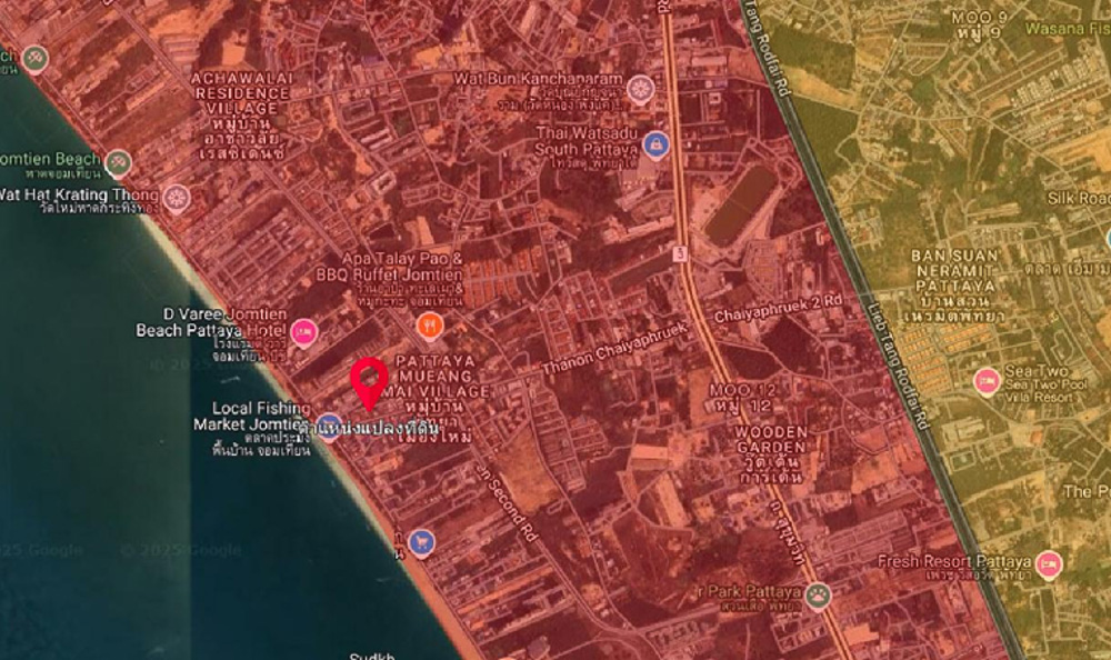 Land Plot for Sale Near Jomtien Beach-2 EP0149 | Land Plot for Sale Near Jomtien Beach