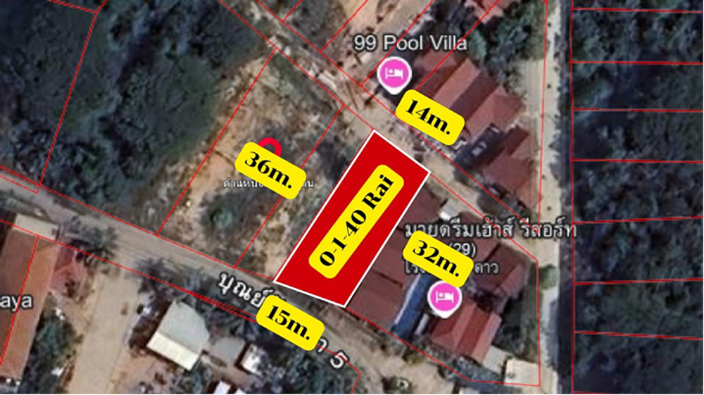Land Plot for Sale in Jomtien-4 EP0142 | Land Plot for Sale in Jomtien, Pattaya