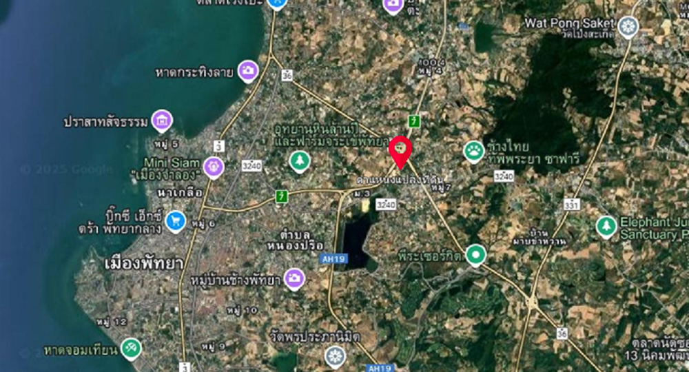 Land Plot for Sale in Pong-1 EP0140 | 4.5-Rai Land Plot for Sale in Pong, Pattaya