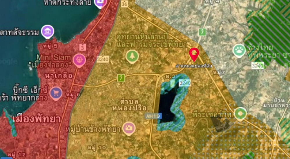 Land Plot for Sale in Pong-2 EP0140 | 4.5-Rai Land Plot for Sale in Pong, Pattaya