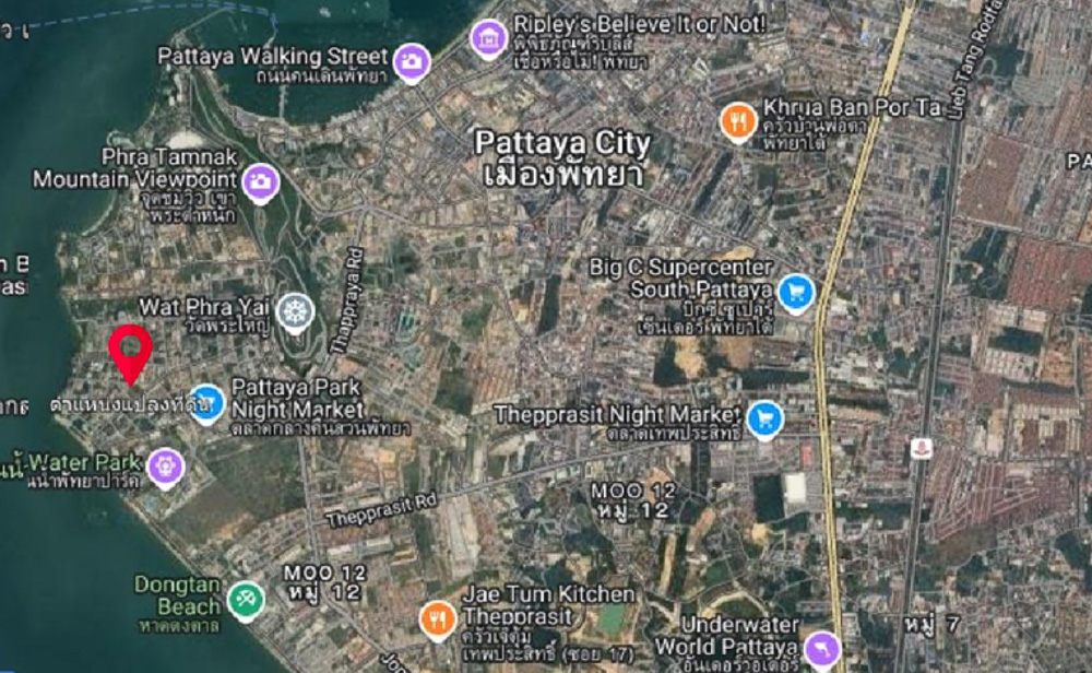 EP0169 | Land Plot for Sale in Pratumnak Hill, Pattaya